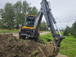В Борисове заменили аварийный участок теплотрассы